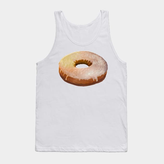 Glazed Doughnut Tank Top by Dual Rogue